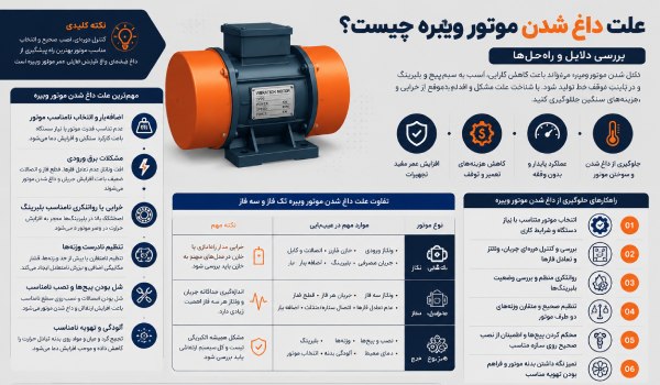 دلایل گرم شدن موتور ویبره