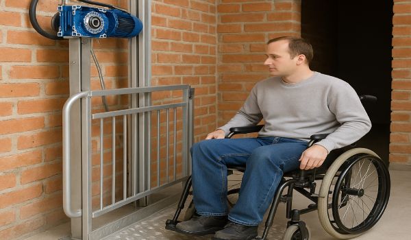 گیربکس بالابر ساختمانی و فروشگاهی