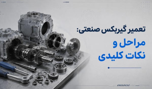 آموزش تعمیر گیربکس صنعتی + بررسی مراحل عیب یابی و تعمیر