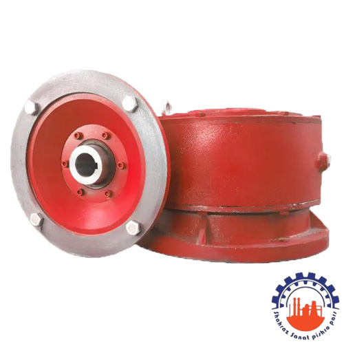 گیربکس شاکرین حلزونی MVF.FC سایز 185 فلنج دار